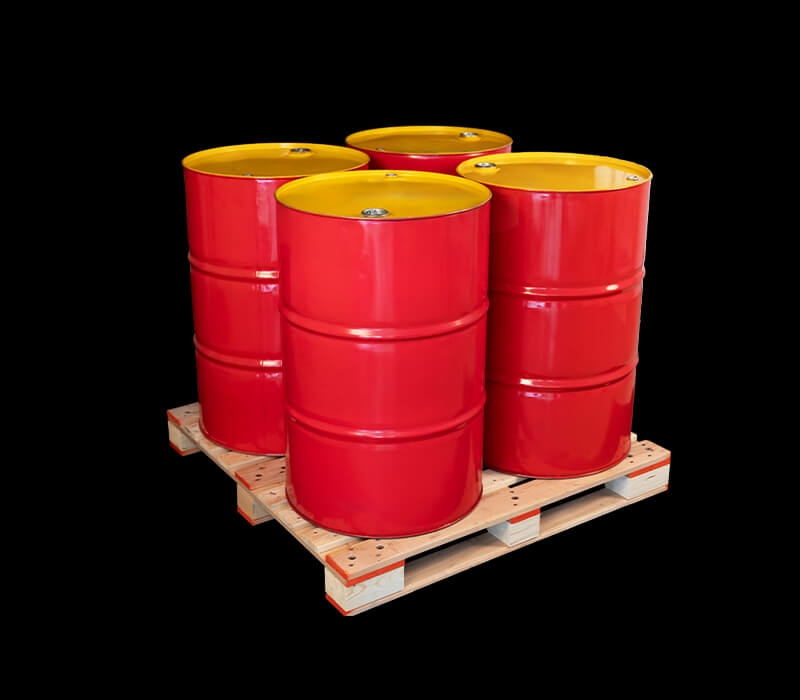 Barrell pallet with a load capacity of 1,500 kg