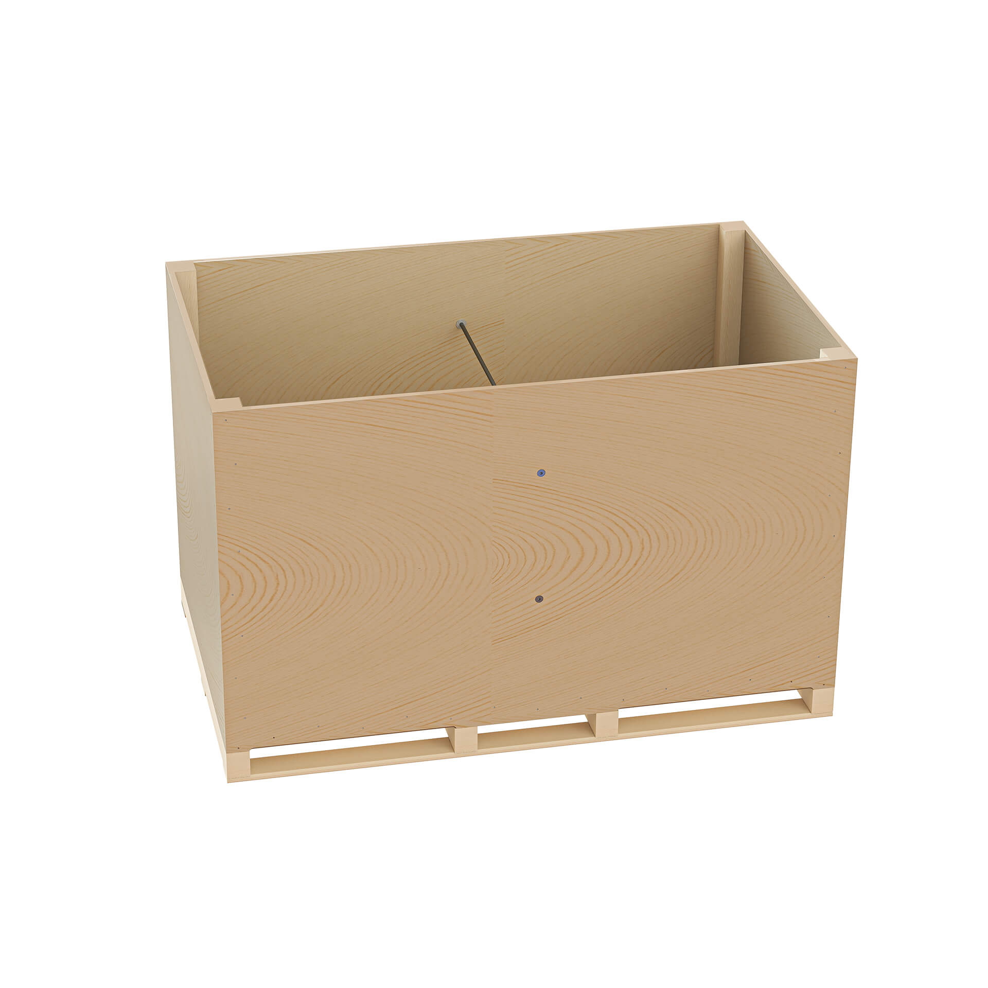 Gap-free agricultural containers for hygienic interim storage thanks to thorough cleaning